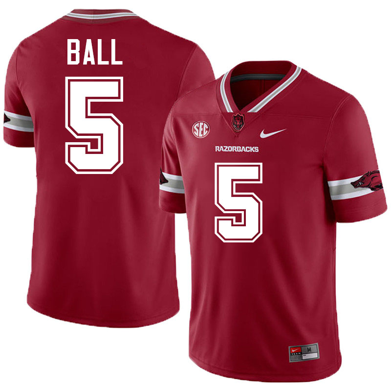 Cameron Ball Arkansas Jersey,Arkansas Razorbacks #5 Cameron Ball Jersey Youth College-Alternate